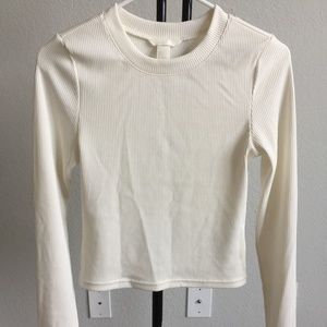 H&M CROPED LONGSLEEVE